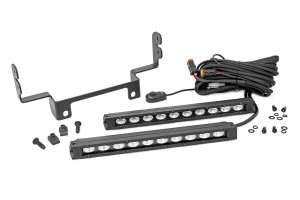 Honda Pioneer 1000 Deluxe LED Light Kit - Bumper Mount - Rough Country - 10